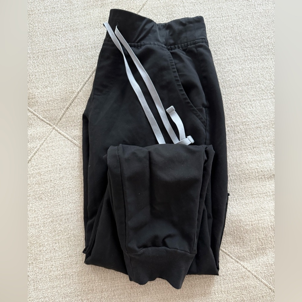 Small Black FIGS Scrub Joggers